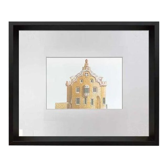 Antoni Gaudí Lithograph "Parc Güell.." Limited Edition For Sale