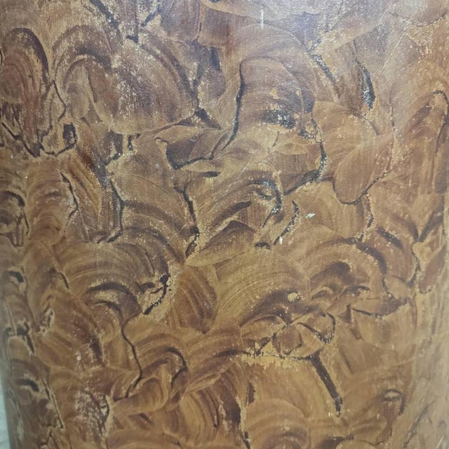 Swedish Painted Wood Stump Chair For Sale - Image 17 of 18