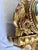 Antique French Gilt Wood Clock Case W/Mirrored Convex Glass Finish For Sale - Image 14 of 18