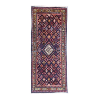 Vintage Persian Joshegan Rug, 04'03 X 10'01 For Sale
