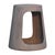 Contemporary Distressed Wood Open-Shelf Side Table For Sale - Image 3 of 8