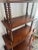 Victorian Victorian Spindle Wooden Etagere Stand For Sale - Image 3 of 12