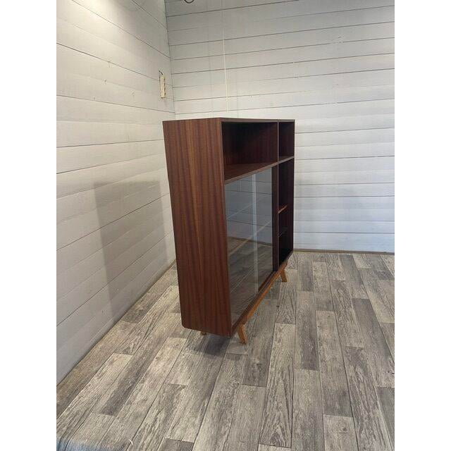 Vintage-Retro Unusual Showcase-Bookcase by Novy Domov, 1975 Rare model In very good original condition with company...