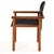 Set of Six Italian Olive Wood Armchairs, C. 1965. For Sale - Image 4 of 8