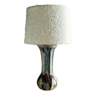 Antique Art Deco Table Lamp from Upsala Ekeby, 1910s For Sale