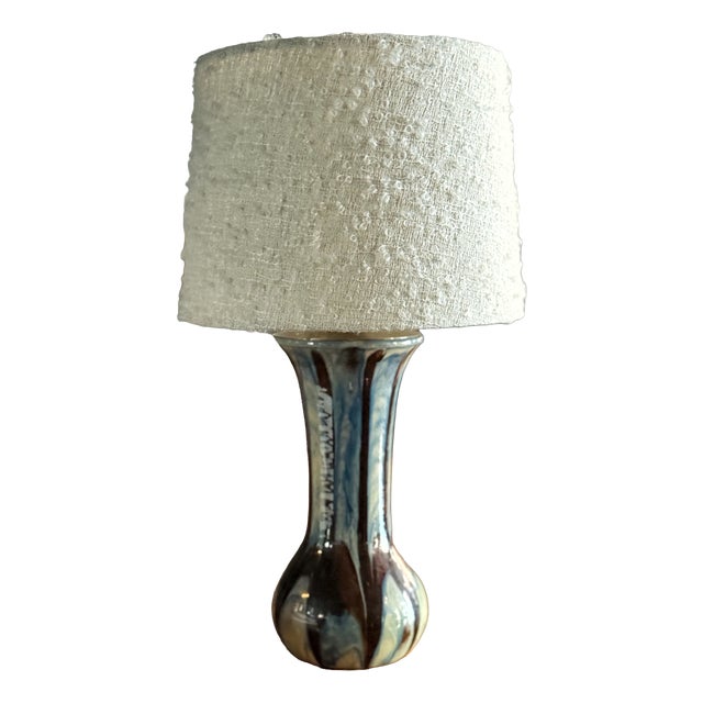 Antique Art Deco Table Lamp from Upsala Ekeby, 1910s For Sale