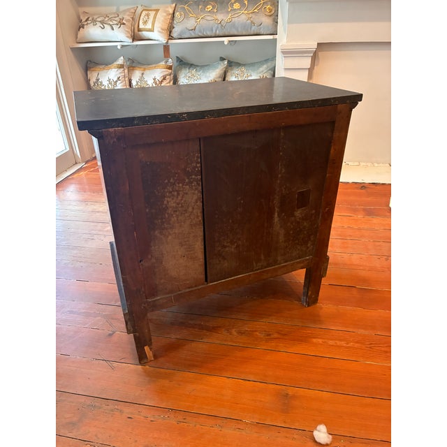 Brown Early 19th Century Petite Empire Commode on Paw Feet For Sale - Image 8 of 11