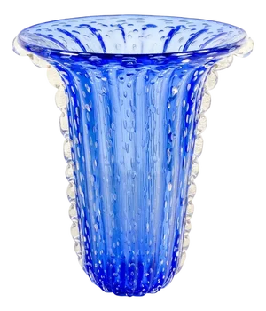 Blown Glass Vase from Toso Murano