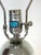 1970s Large Mid-Century Silvered Mercury Glass Baluster Table Lamp For Sale - Image 10 of 12