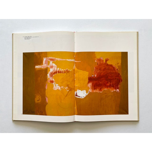 Paper Robert Motherwell Vintage 1991 First Edition Abstract Expressionist Lithograph Print Modernist Hardcover Art Book For Sale - Image 7 of 18