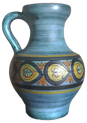 French F2 Ceramic Vase by Jean De Lespinasse, 1960s
