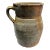 Antique French Handcrafted Pottery Pitcher For Sale