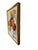 Vintage Mid-Century Modern Floral Still Life Oil Painting in Original Frame For Sale - Image 11 of 16