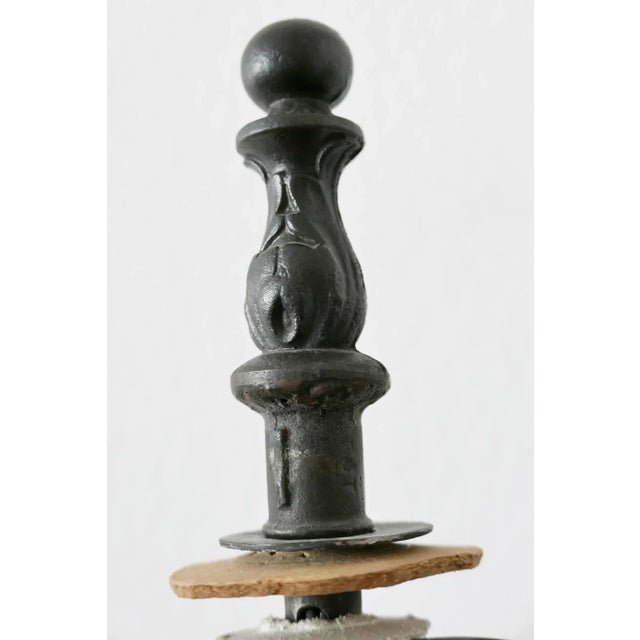 Mid-Century Franz West Style Wrought Iron Chain Floor Lamp, 1960s, Germany For Sale - Image 17 of 18