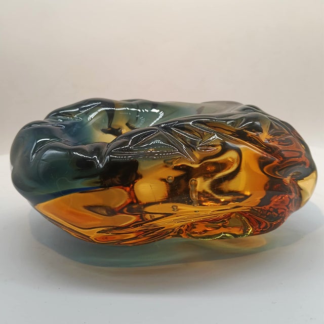 Large Vintage Ashtray in Murano Glass, 1950s For Sale - Image 13 of 13