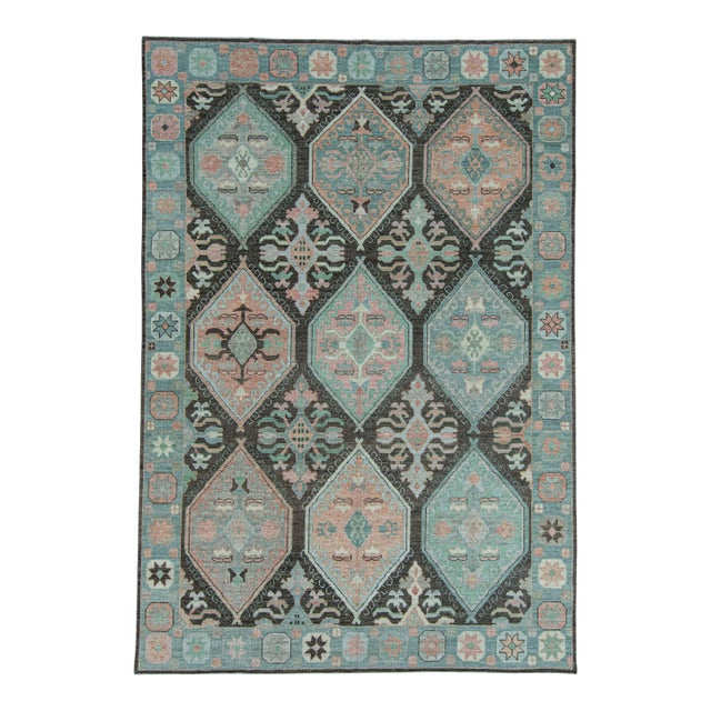 Turkish Oushak Rug 8'6" x 12'4" #20050 For Sale