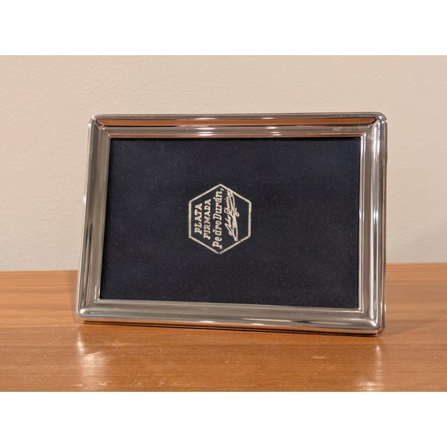 This Pedro Duran Plata Firmada picture frame is a vintage piece crafted from sterling silver (.925) with timeless style....