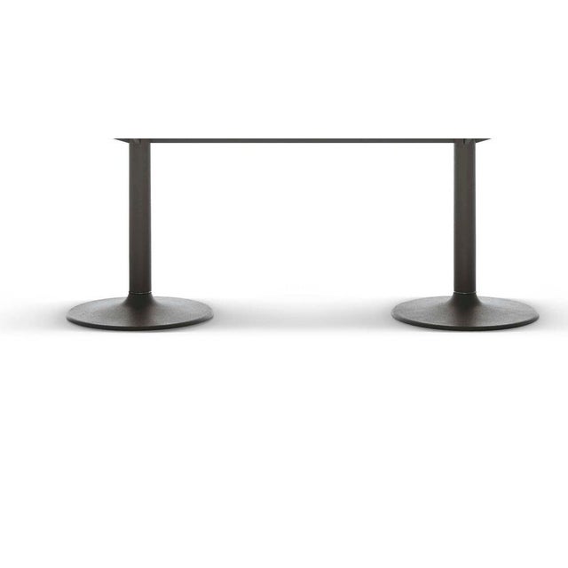 Metal 11 Table with Corolle Feet by Le Corbusier for Cassina by Le Corbusier For Sale - Image 7 of 9