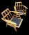 1960s Set of Model GE240 Cigar Chairs by Hans Wedgner for Getama, 1960s For Sale - Image 5 of 7