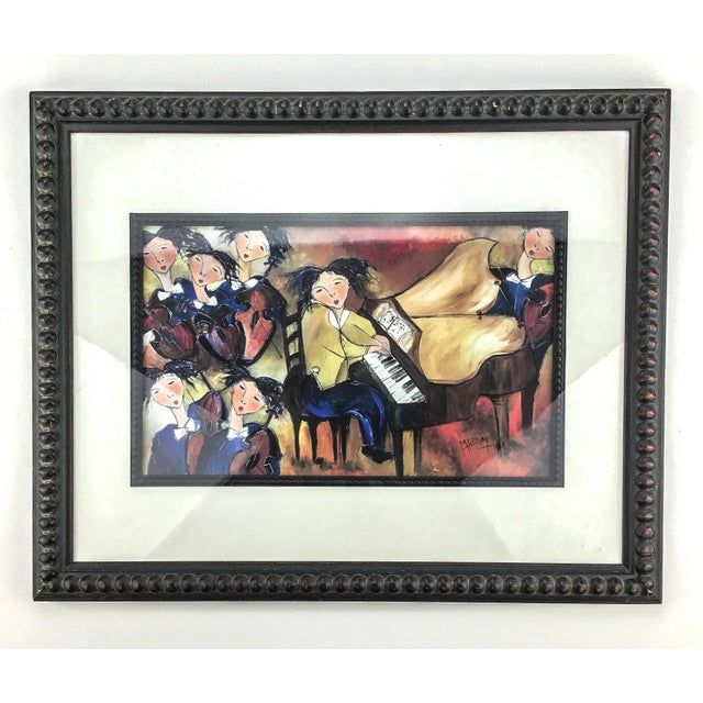 Grand Piano Abstract Framed Print Circa 1980 For Sale - Image 10 of 10