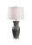 Chelsea House Inc Chelsea House Loftin Vase Lamp in Gray For Sale - Image 4 of 4