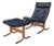 1960s Danish Modern "Siesta" Lounge Chair and Ottoman Set For Sale