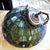 Late 20th Century Meyda Tiffany Blue Floral Stained Glass Hanging Pendant / Swag Lamp For Sale - Image 12 of 18