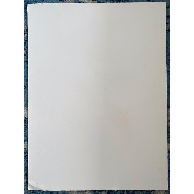 Black Renzo Eusebi, Italian Artist Abstract Lithograph For Sale - Image 8 of 9