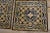1820s Blue Navy Geometric Pair of Antique Chinese Ningxia Rug 2'2" X 2'0" Knotted Pile Wool Carpets For Sale - Image 9 of 11