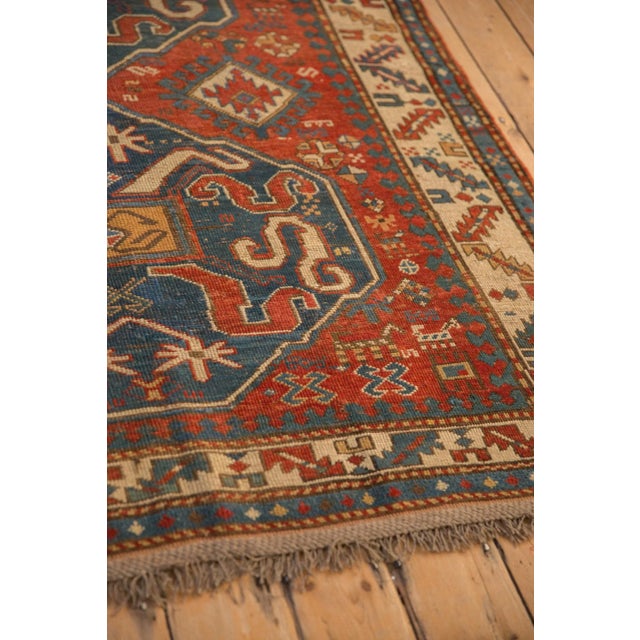 Antique Kazak Rug - 4'11" x 7'3" For Sale - Image 10 of 12
