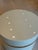 Off-white Lacquer/Rose Gold Accent Table For Sale - Image 8 of 10