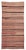 Textile Striped Vintage Turkish Kilim Rug For Sale - Image 7 of 7