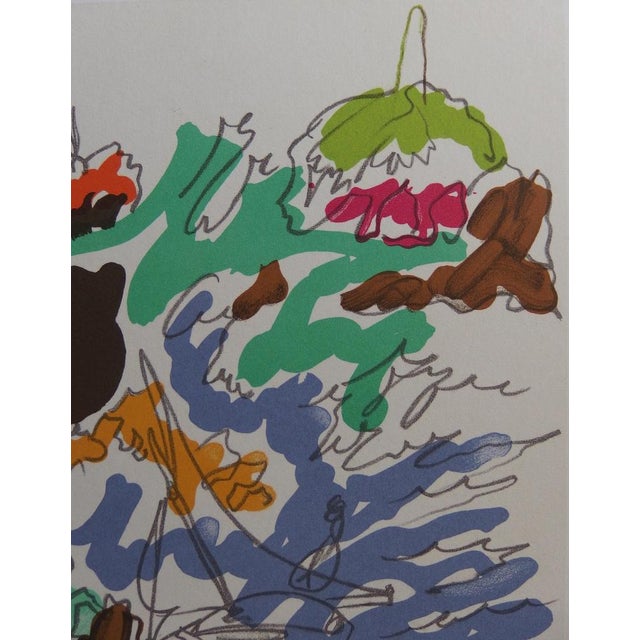 Charles Lapicque (1898-1988) View of Marseille Original color lithograph Signed in the plate On wove paper, 24 x 30 cm...