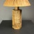 Mid-Century Boho Cork Table Lamp with Raffia Shade in the style of Ingo Maurer, 1970s For Sale - Image 14 of 18