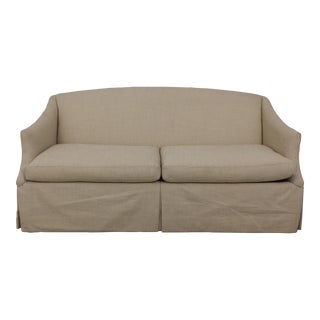 Lee Industries Modern Design Tweed Sofa For Sale