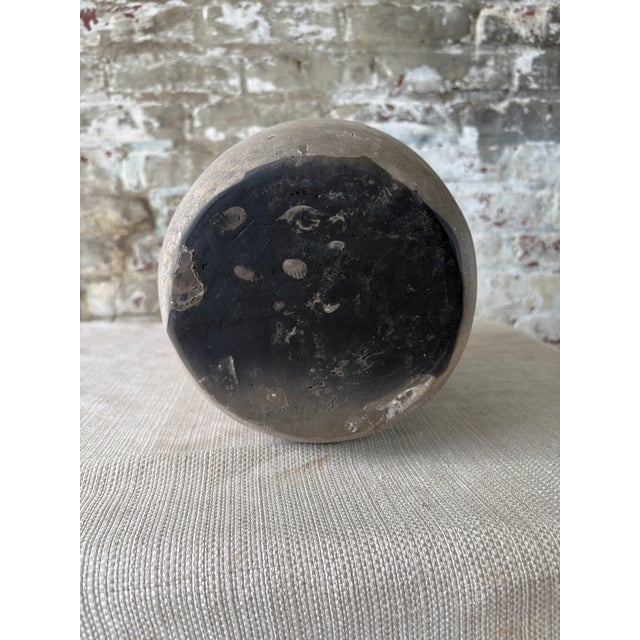 Oaxaca Tibon Glaze Vase / Handcrafted Artisan Ceramic Vessel For Sale - Image 9 of 9
