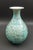 John Richard Powder Blue Mother Of Pearl Porcelain Vase 11 3/8" Measures approximately 7 1/4" diameter, 11 3/8" high.