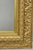 Gold Antique Victorian Gold Gilt Oak Wood Leafy Scroll Deep Picture Frame 32.5 X 26.5 For Sale - Image 8 of 18