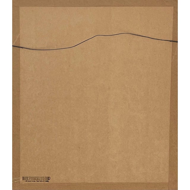 Ed Baynard, Zen Minimalist Flowers Etching American Modernist Ed Baynard Pop Art Print For Sale In Miami - Image 6 of 6