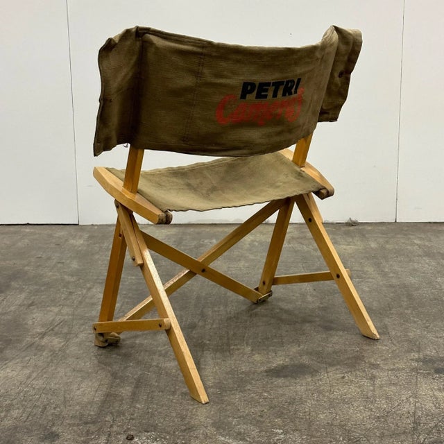 1960s 1960s Praia Folding Chair Attributed to Pier Giacomo Castiglioni for Gavina For Sale - Image 5 of 10