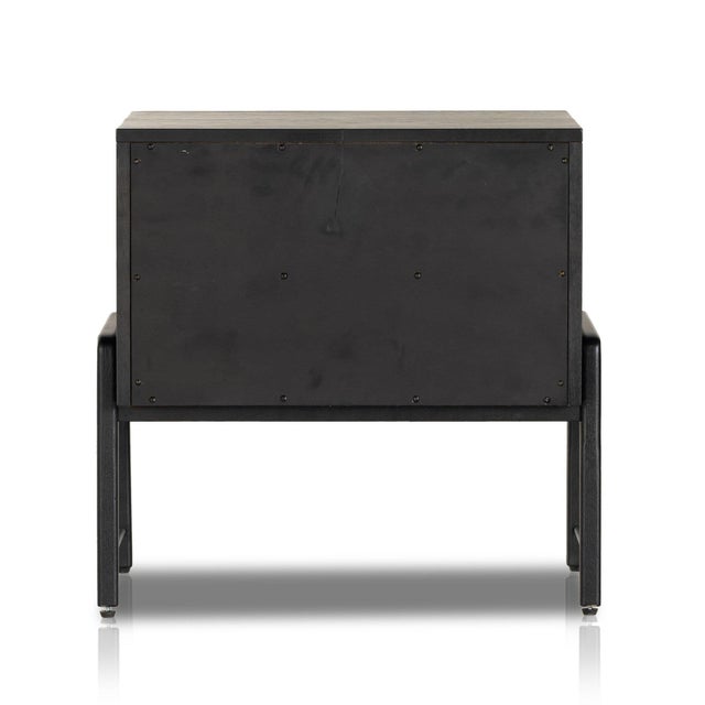 Four Hands Rosedale Nightstand - Ebony Oak Veneer For Sale - Image 9 of 12