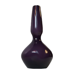Mid-Century Danish Purple Glass Gourd Vase from Holmegaard, 1970s