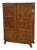 Reconstruction Oak Wardrobe by René Gabriel, 1950s For Sale