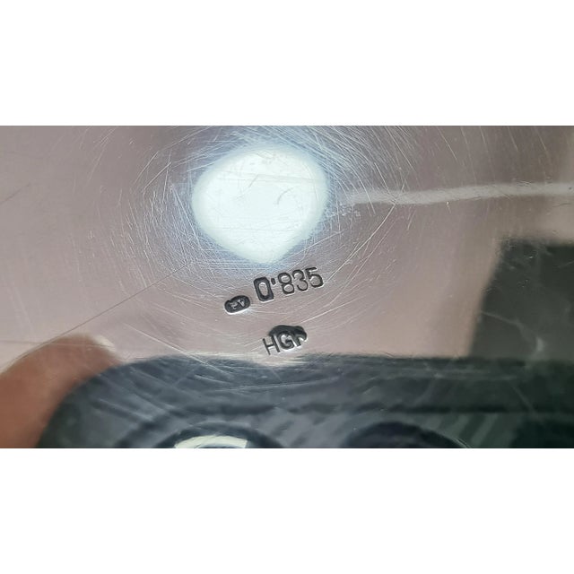 Army Group PW 835 Silver Box by Hugo Green & Co Oy, Helsinki, 1950s For Sale - Image 12 of 14