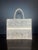Christian Dior Dior Medium Book Tote in Ecru & Gray For Sale - Image 4 of 8