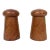Danish Teak Salt and Pepper Shakers - Vintage For Sale