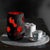 Black Candle Lantern Sculptural Vase by Donatas Zukauskas Dimensions: Ø 13 x H 19 cm. Materials: Recycled paper. This is a...