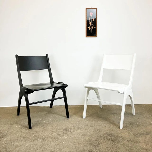 Stacking Chair in Beech from Casala, 1950s For Sale - Image 9 of 13