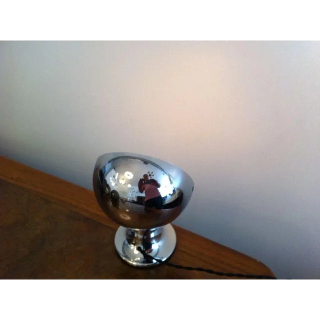 Chrome 1960s Chrome Eclipse Lamp For Sale - Image 8 of 11