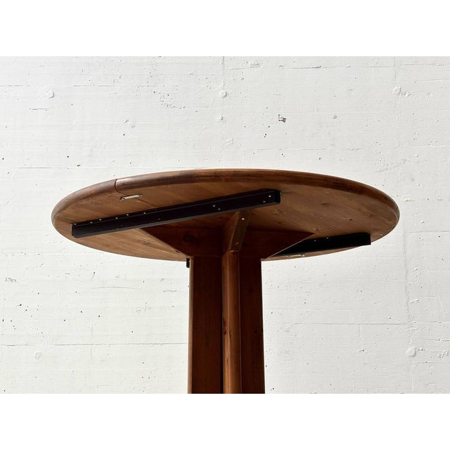 Extendable Dining Table in Pine Wood, 1970s For Sale - Image 5 of 18